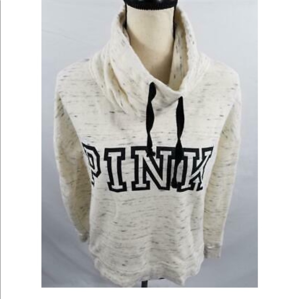 Pink Victoria Secret Cowl Neck Pullover